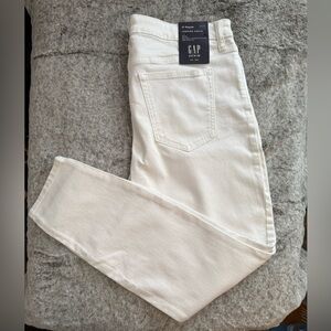GAP Denim White Stretch Ankle Legging Jeans – Size 12/31 Regular